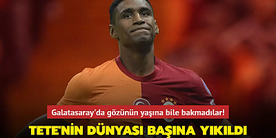 Tete'nin dünyası başına yıkıldı! Galatasaray'da gözünün yaşına bile bakmadılar