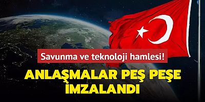 TÜBİTAK'tan savunma ve teknoloji hamlesi! Anlaşmalar peş peşe imzalandı