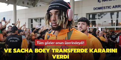 Tüm gözler onun üzerindeydi! Ve Sacha Boey transferde kararını verdi
