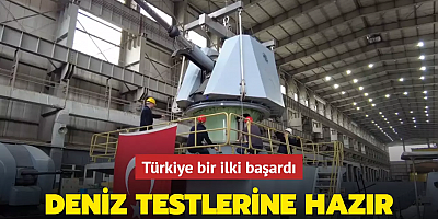 Türkiye bir ilki başardı! Deniz testlerine hazır