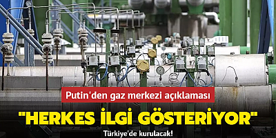 Türkiye'de kurulacak! Putin'den gaz merkezi açıklaması... 