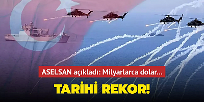 Türkiye'den tarihi rekor! ASELSAN açıkladı: Milyarlarca dolar...