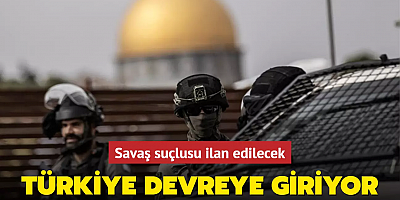 Türkiye devreye giriyor: Savaş suçlusu ilan edilecek