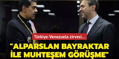 Türkiye-Venezuela zirvesi: Alparslan Bayraktar ile muhteşem görüşme