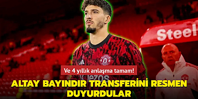 Ve 4 yıllık anlaşma tamam! Altay Bayındır transferini resmen duyurdular