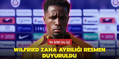 Ve bitti bu iş! Wilfried Zaha ayrılığı resmen duyuruldu...