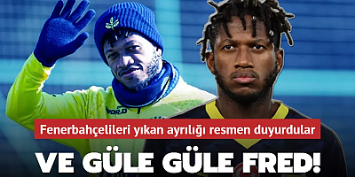 Ve Güle Güle Fred! Fenerbahçelileri yıkan ayrılığı resmen duyurdular