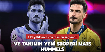 Ve takımın yeni stoperi Mats Hummels! 1+1 yıllık anlaşma resmen sağlandı...