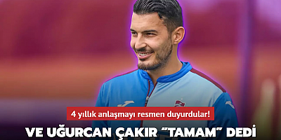 Ve Uğurcan Çakır “Tamam” dedi! 4 yıllık anlaşmayı resmen duyurdular