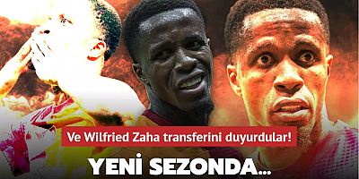 Ve Wilfried Zaha transferini duyurdular! Yeni sezonda...