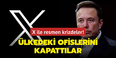 X ile resmen krizdeler! Ülkedeki ofislerini kapattılar