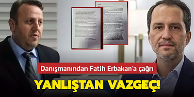 Yeniden Refah Partisi Genel Başkan Danışmanı Yücel Mollaismailoğlu'ndan Fatih Erbakan'a çağrı: Bu yanlıştan vazgeçilmeli