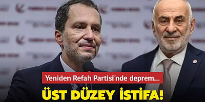 Yeniden Refah Partisi'nde üst düzey istifa! Yoluna bağımsız olarak devam edecek