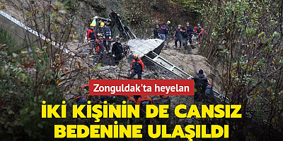 Zonguldak'ta heyelan: İki kişinin de cansız bedenine ulaşıldı